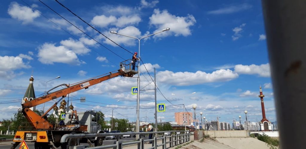 В два раза больше уличных светильников установят в этом году в Якутске