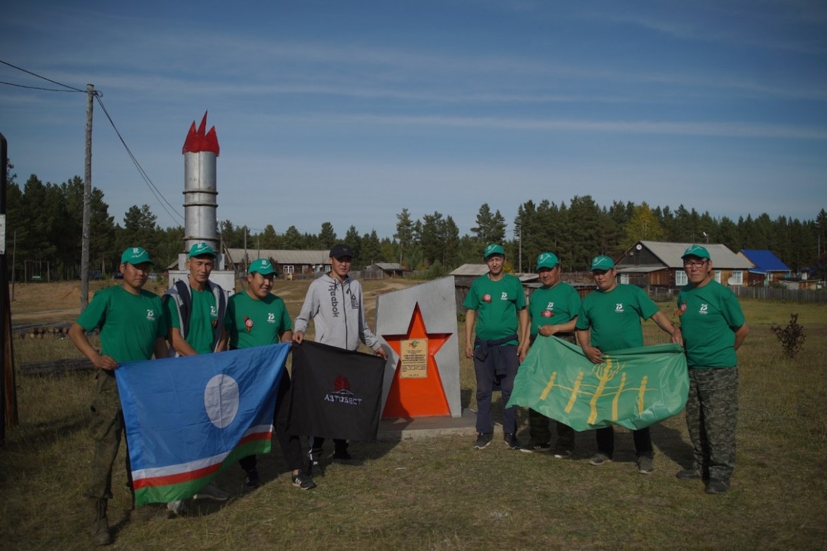Якутяне совершили пеший поход по следам первого призыва воинов из Сунтарского улуса
