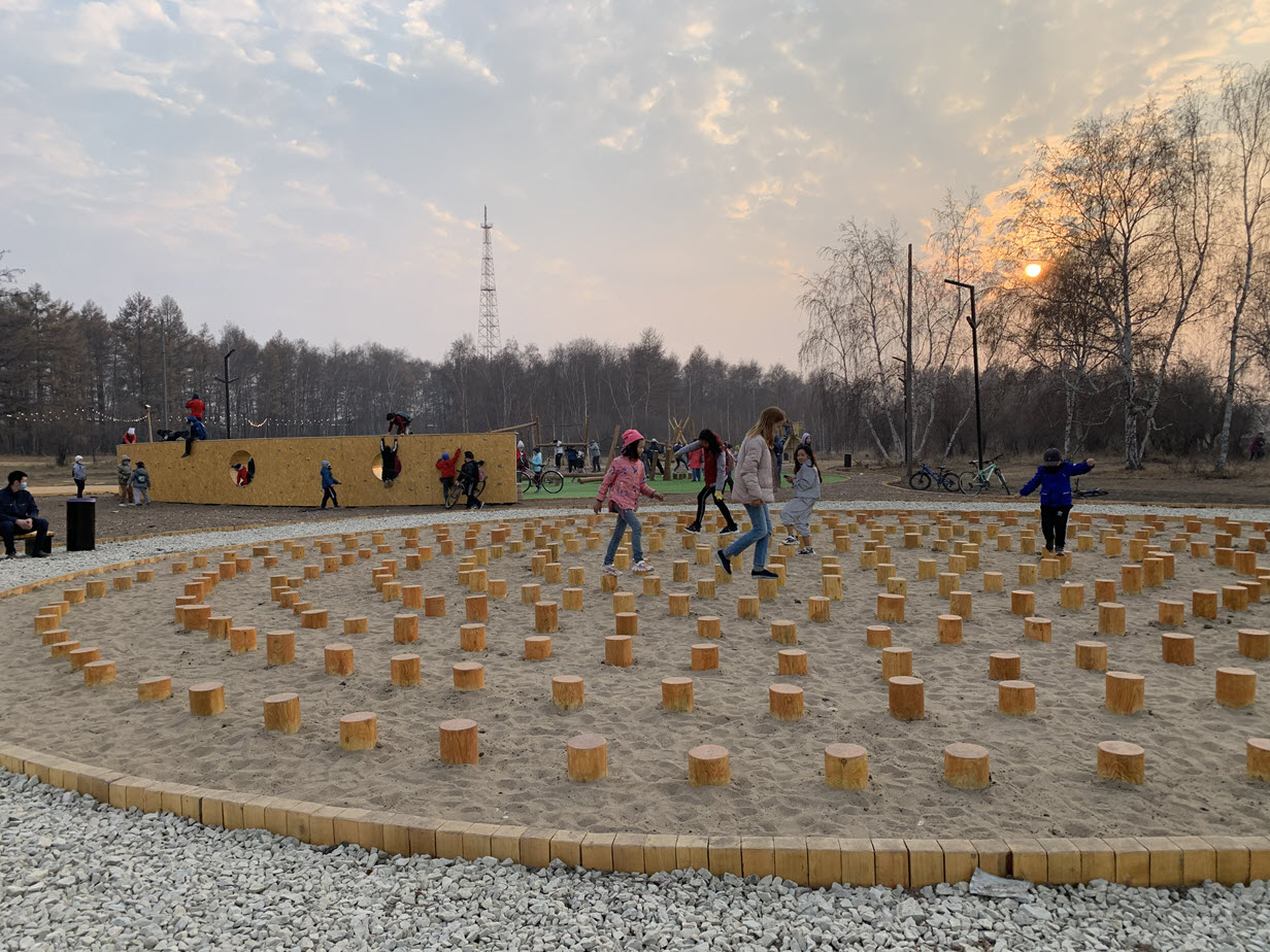 Возрождение городского парка в Нюрбе