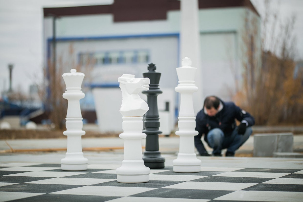 В Жатае появятся уличные шахматы
