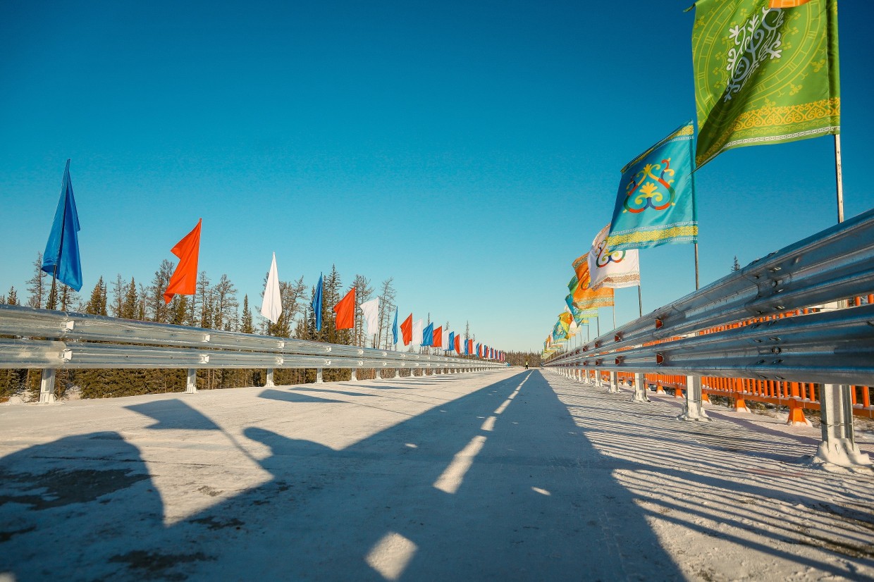 В Якутии торжественно открыли круглогодичную региональную дорогу «Кобяй»