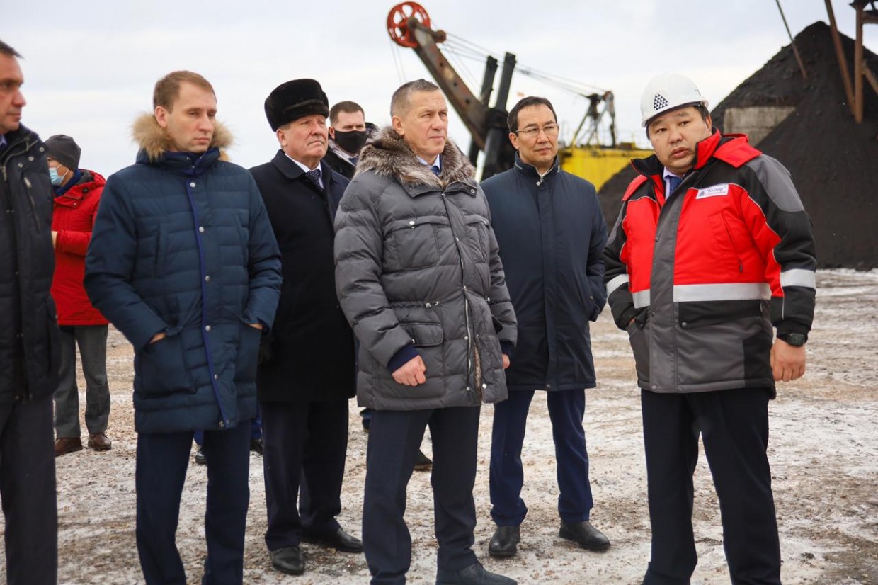 Юрий Трутнев оценил производственные мощности ГОКа «Инаглинский»