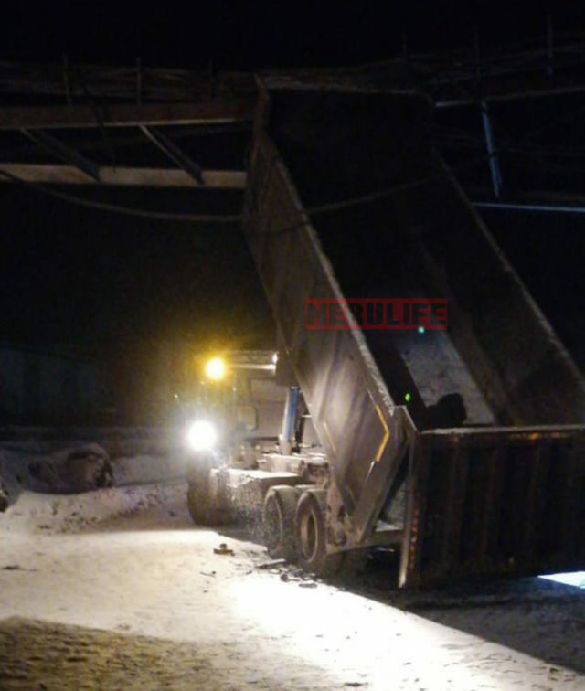 Возгорание на территории ГОК “Денисовский”