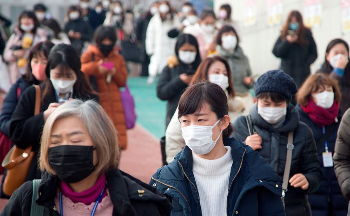 Власти Южной Кореи сообщили о третьей волне коронавируса