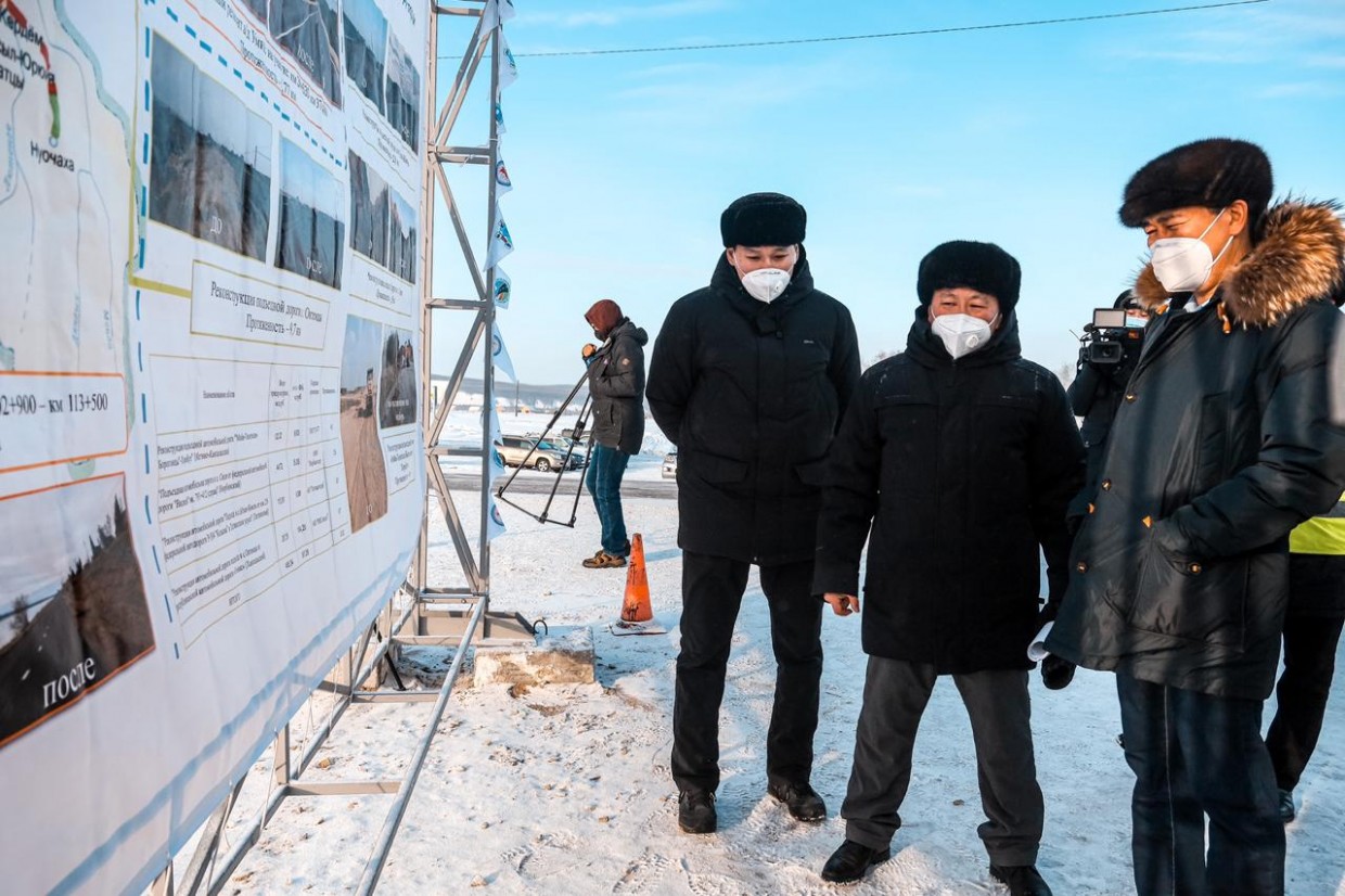 Айсен Николаев: «В этом году в республике построено и реконструировано беспрецедентное большое количество дорог»