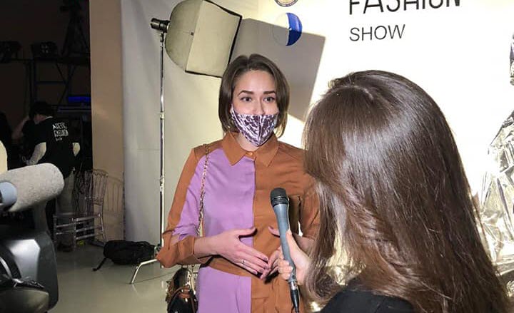 Фотофакт: Министр предпринимательства Якутии Ирина Высоких в платье местного бренда