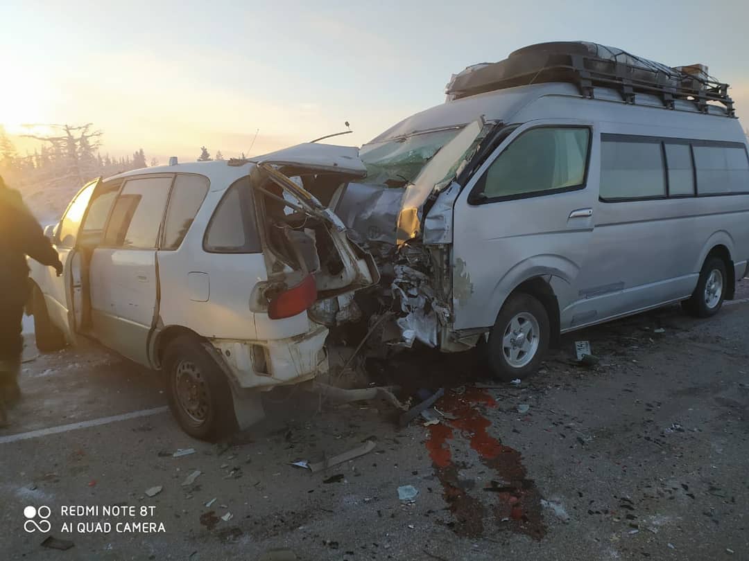 В Мегино-Кангаласском районе в результате аварии пострадало 6 человек
