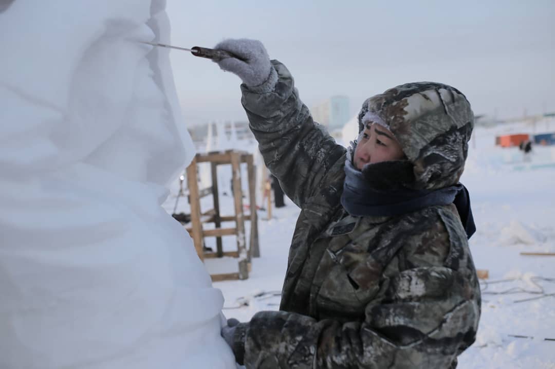 "Ледовая скульптура – это болезнь", - Анна Саввина