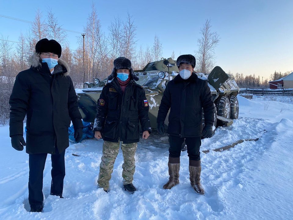 В Верхневилюйском районе закупили военную технику