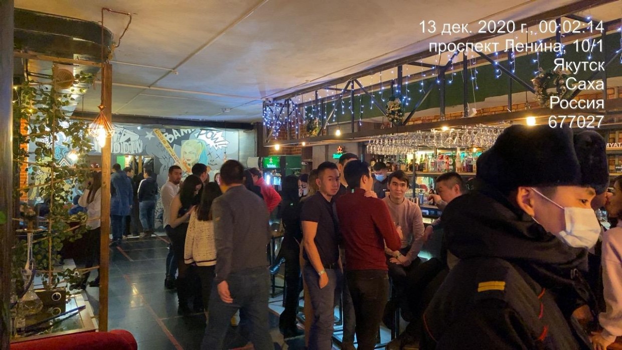 Оперштаб Якутска проверил соблюдение санитарных требований в развлекательных заведениях