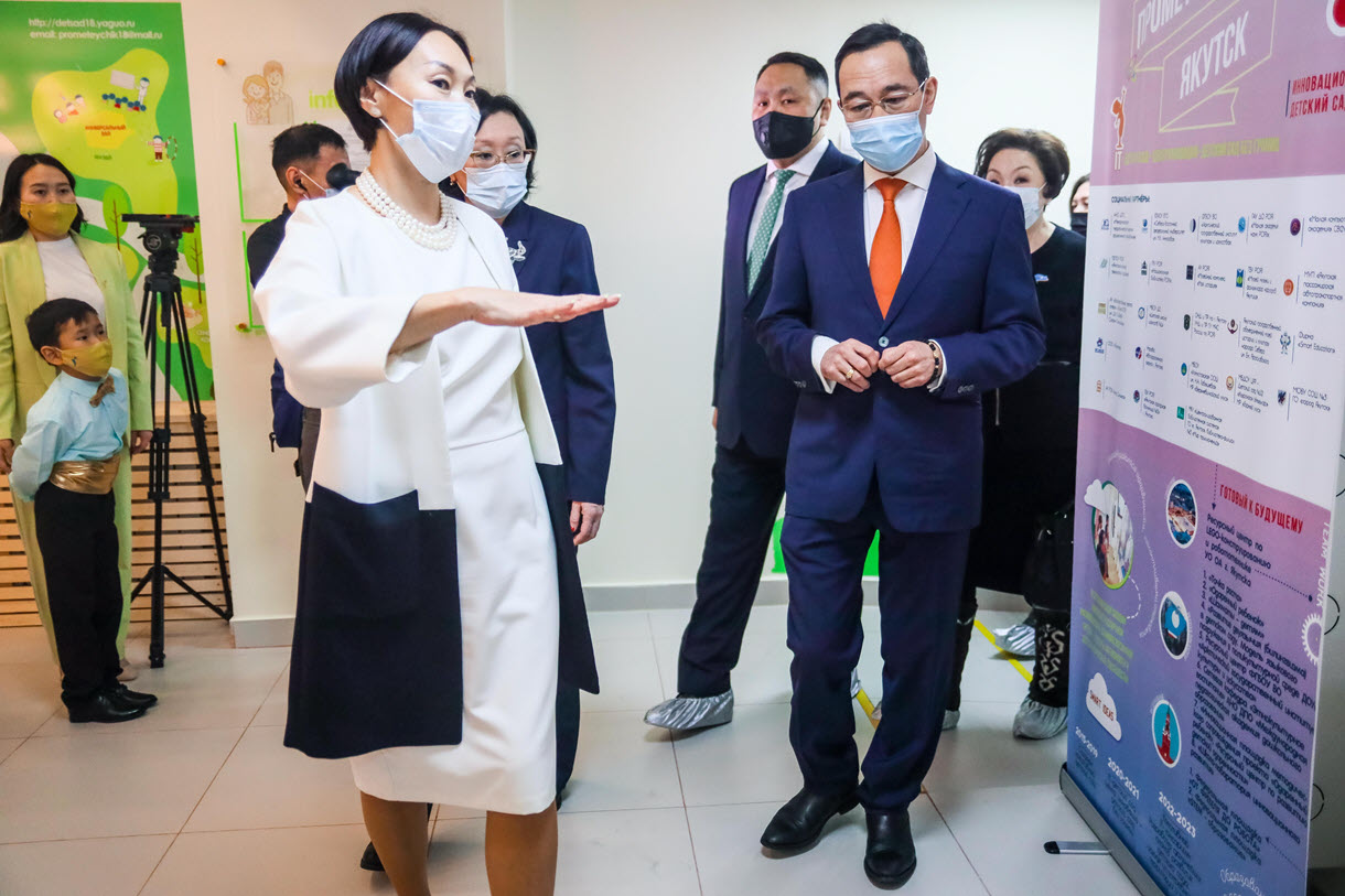 В Якутске открылись дополнительные группы детского сада «Прометейчик»