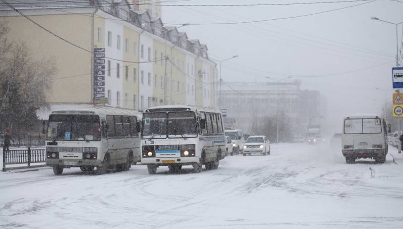 В Якутске будет усилена работа по соблюдению графиков движения автобусов при низких температурах воздуха