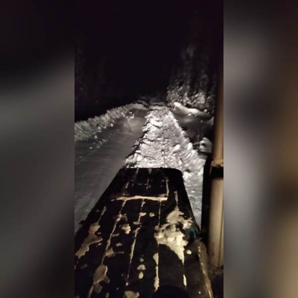 В "отрезанный" из-за метели Куду-Кюель направлен вертолет с продуктами