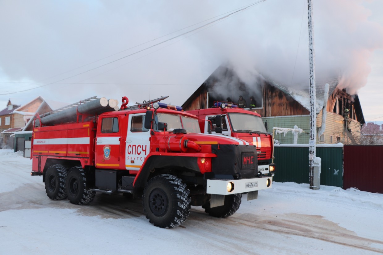 В Якутии пожар снова унес жизнь человека