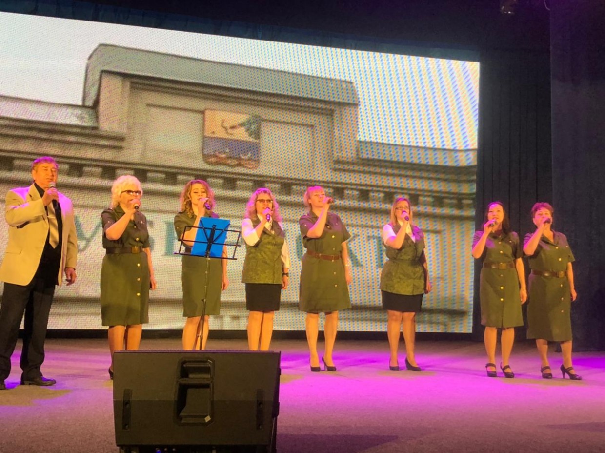Вокальный ансамбль «Железные дороги Якутии» принял участие в праздничном концерте, посвященном Дню защитника Отечества