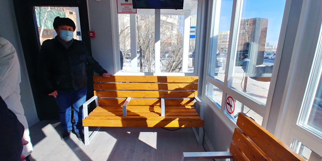 Остановки в городе: теплые зимой, прохладные летом