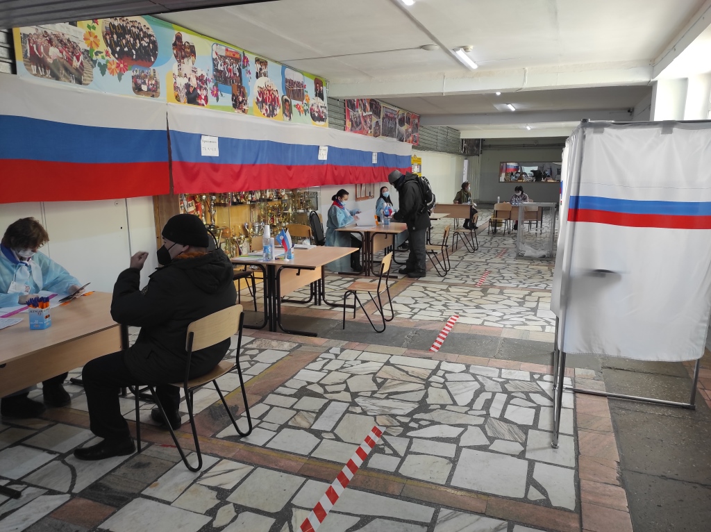 За два дня на выборах в Якутске приняли участие 22,3% избирателей