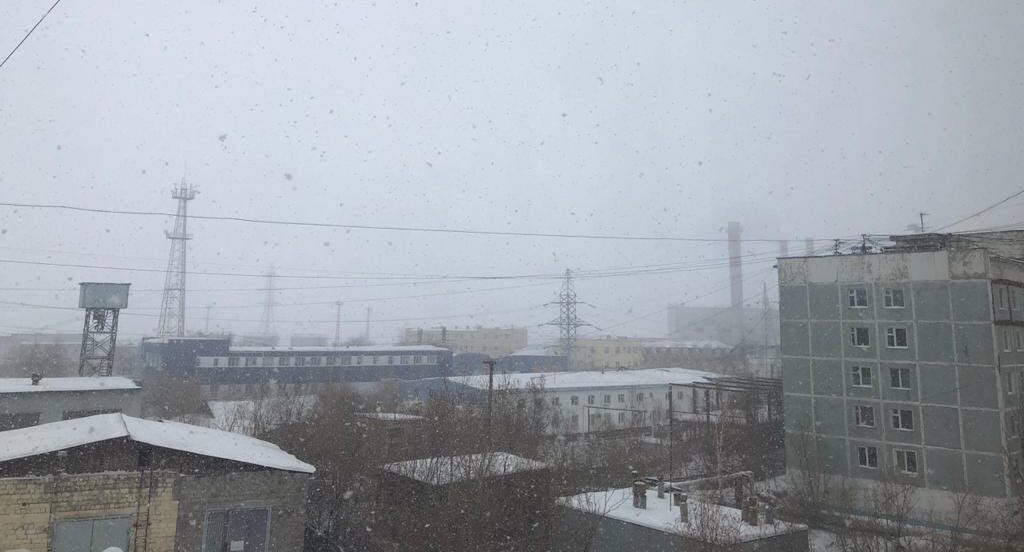 Снегопад в Якутске может продолжиться до утра понедельника