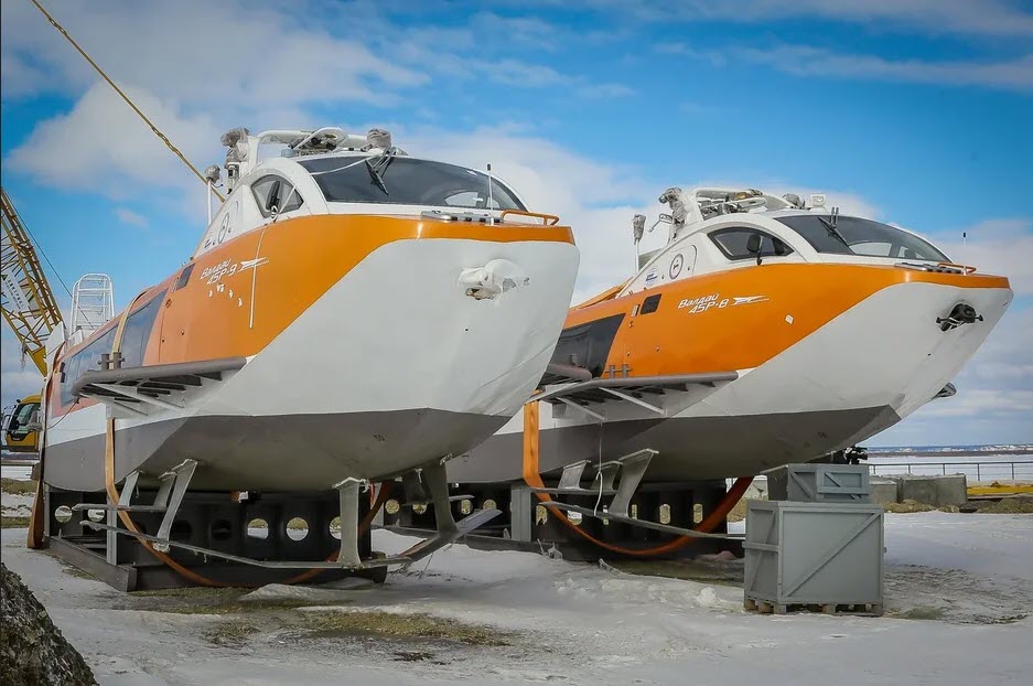Между Якутском и Олёкмой будут курсировать скоростные суда на подводных крыльях «Валдай-45»
