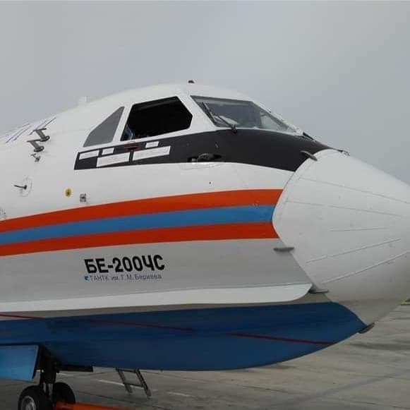 Сегодня самолет-амфибия БЕ-200 будет работать в Сунтарском районе