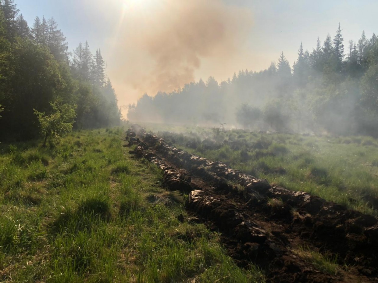 В лесах Якутии введен режим чрезвычайной ситуации