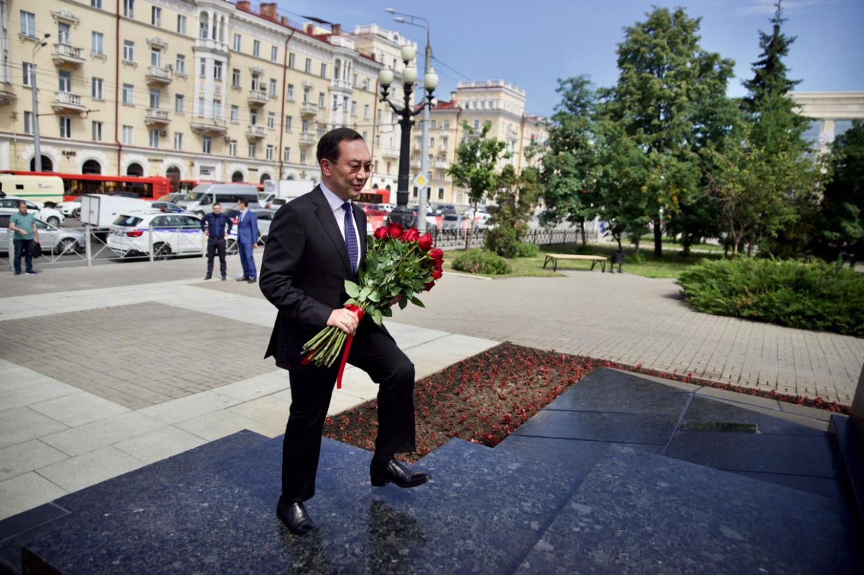 Айсен Николаев принимает участие в Днях Якутии в Татарстане