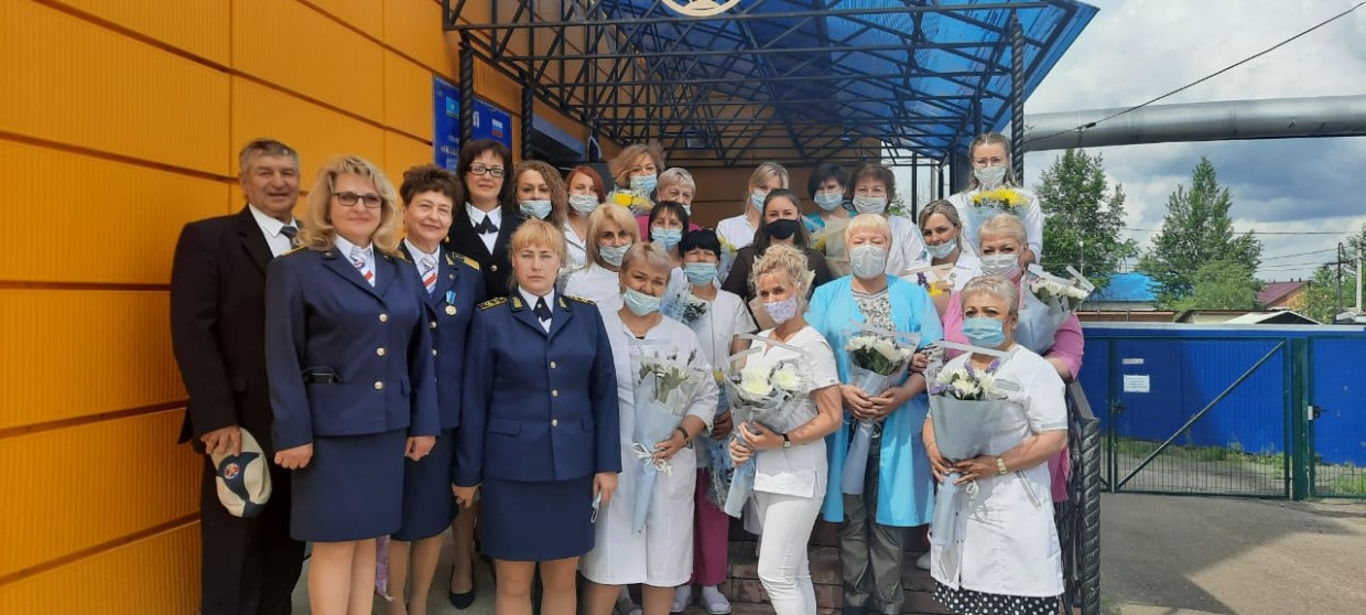 В ЖДЯ поздравили медиков