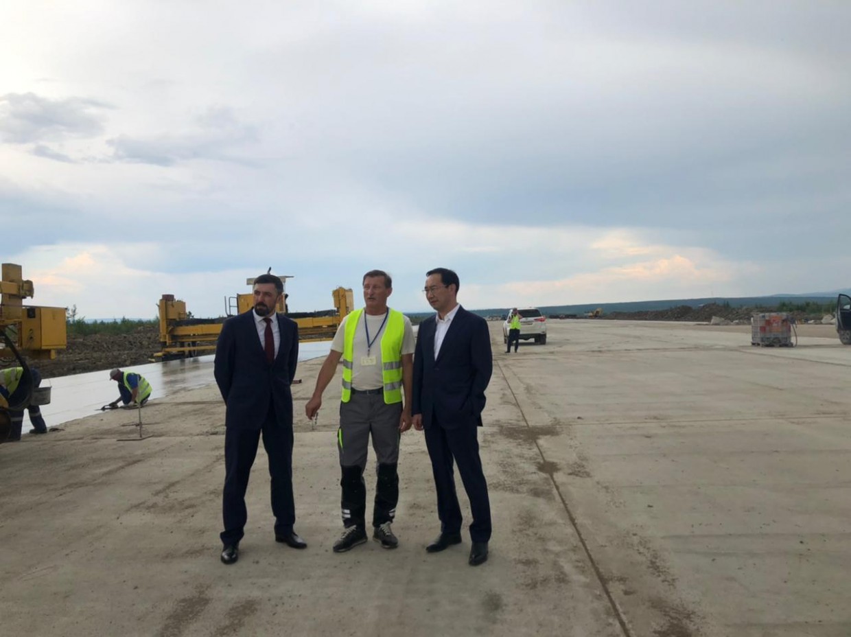 Айсен Николаев работает в Нерюнгри