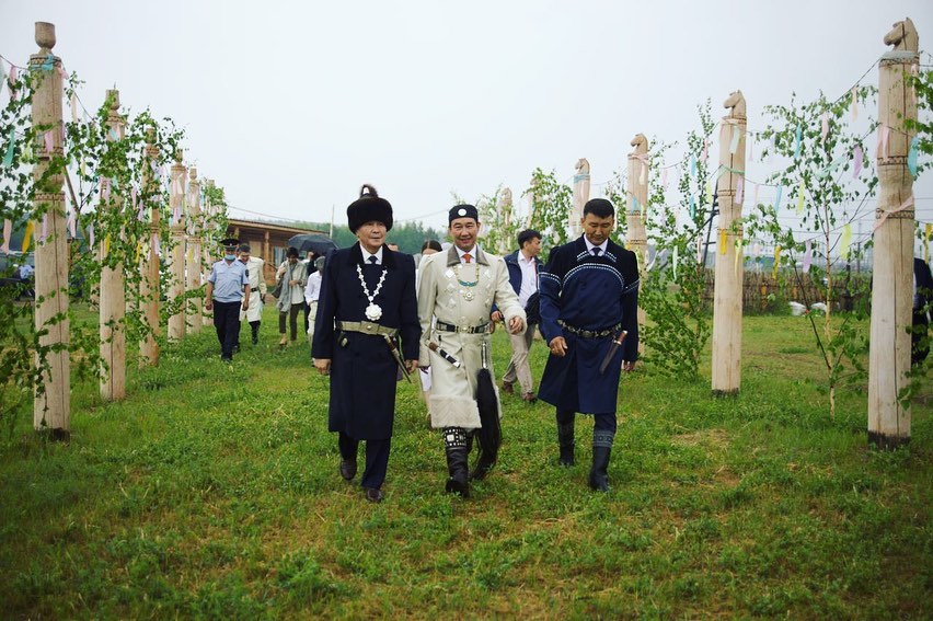 В Олёкминском районе состоялось торжественное открытие Ысыаха Олонхо