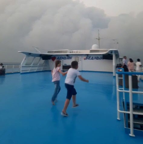 "Теплоход проезжает место пожара в течение 15 минут", - в компании прокомментировали видео туристов с круиза на "Ленские столбы"