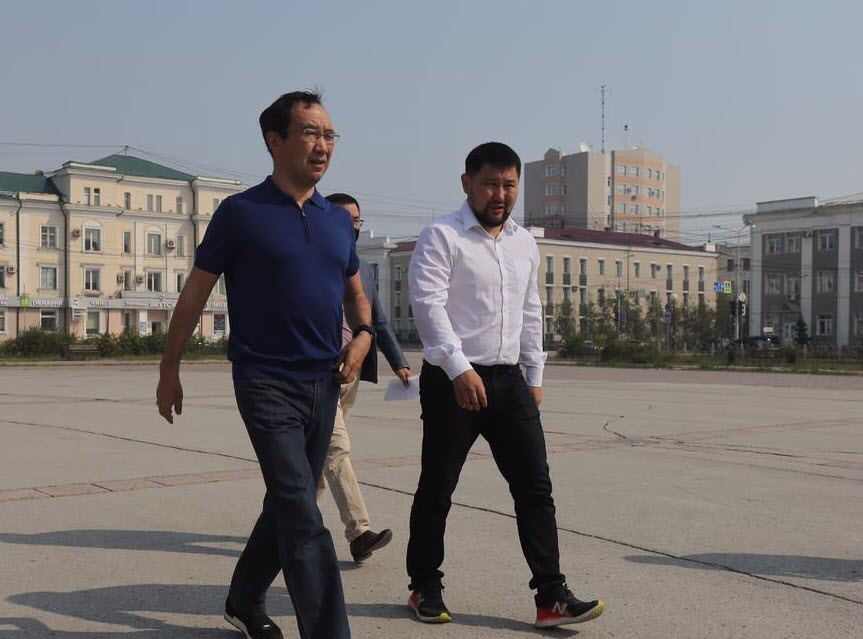 Главе Якутии представлен проект реконструкции площади Орджоникидзе