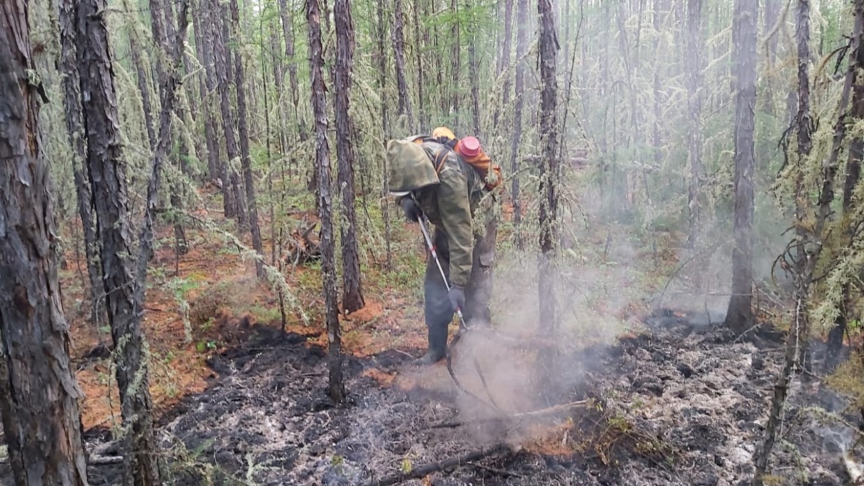 В Якутске собирают одежду и угощения для добровольцев, работающих на тушении лесного пожара в Горном улусе