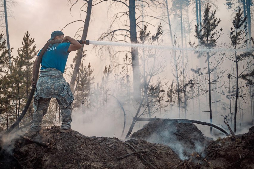 Айсен Николаев:  Уверен, что общими усилиями мы отстоим наши леса!