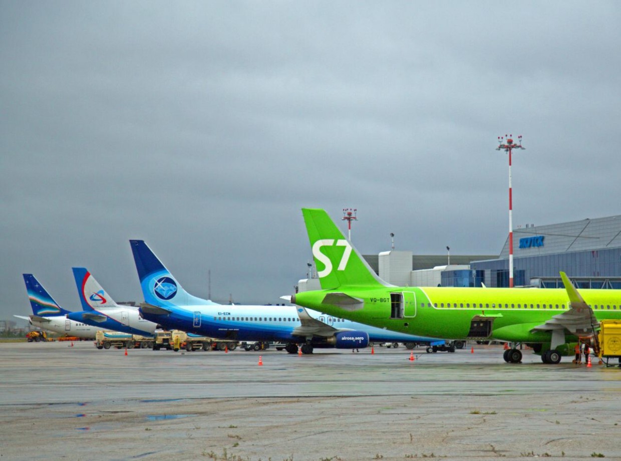 Аэропорт "Якутск" показывает уверенный рост пассажиропотока