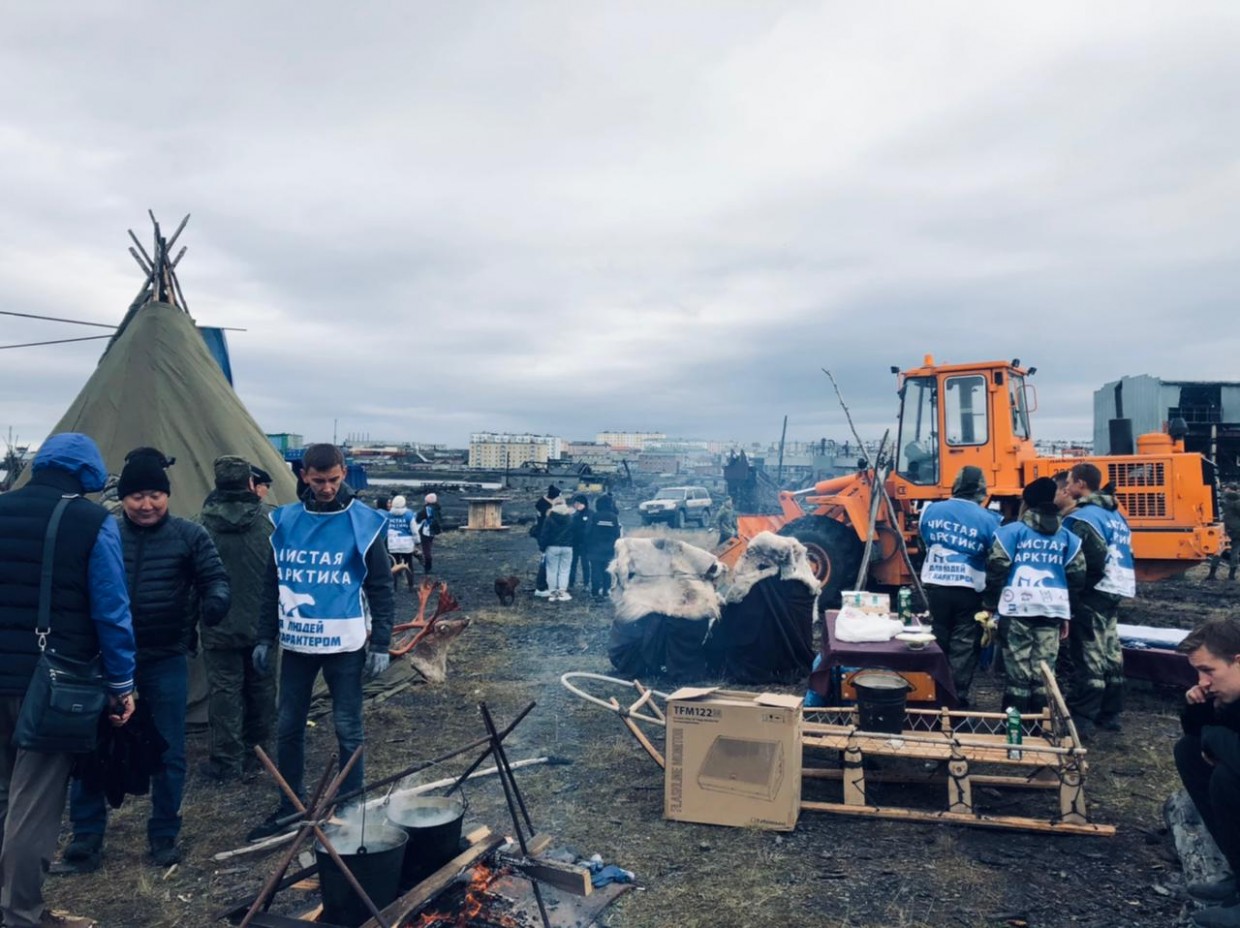 В Якутии стартовал проект «Чистая Арктика»: в Тикси собрано более 300 тонн металлолома