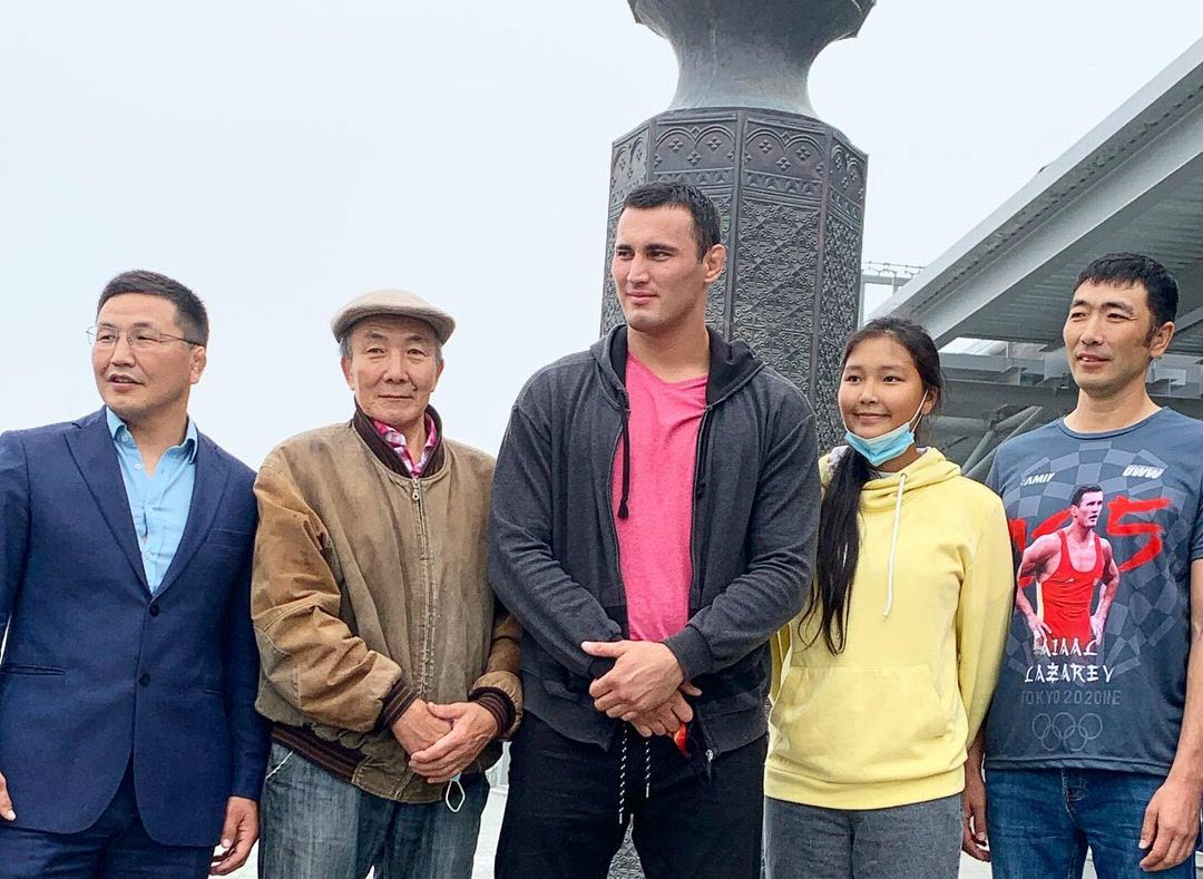 Участник Олимпиады в Токио Айаал Лазарев вернулся на родину