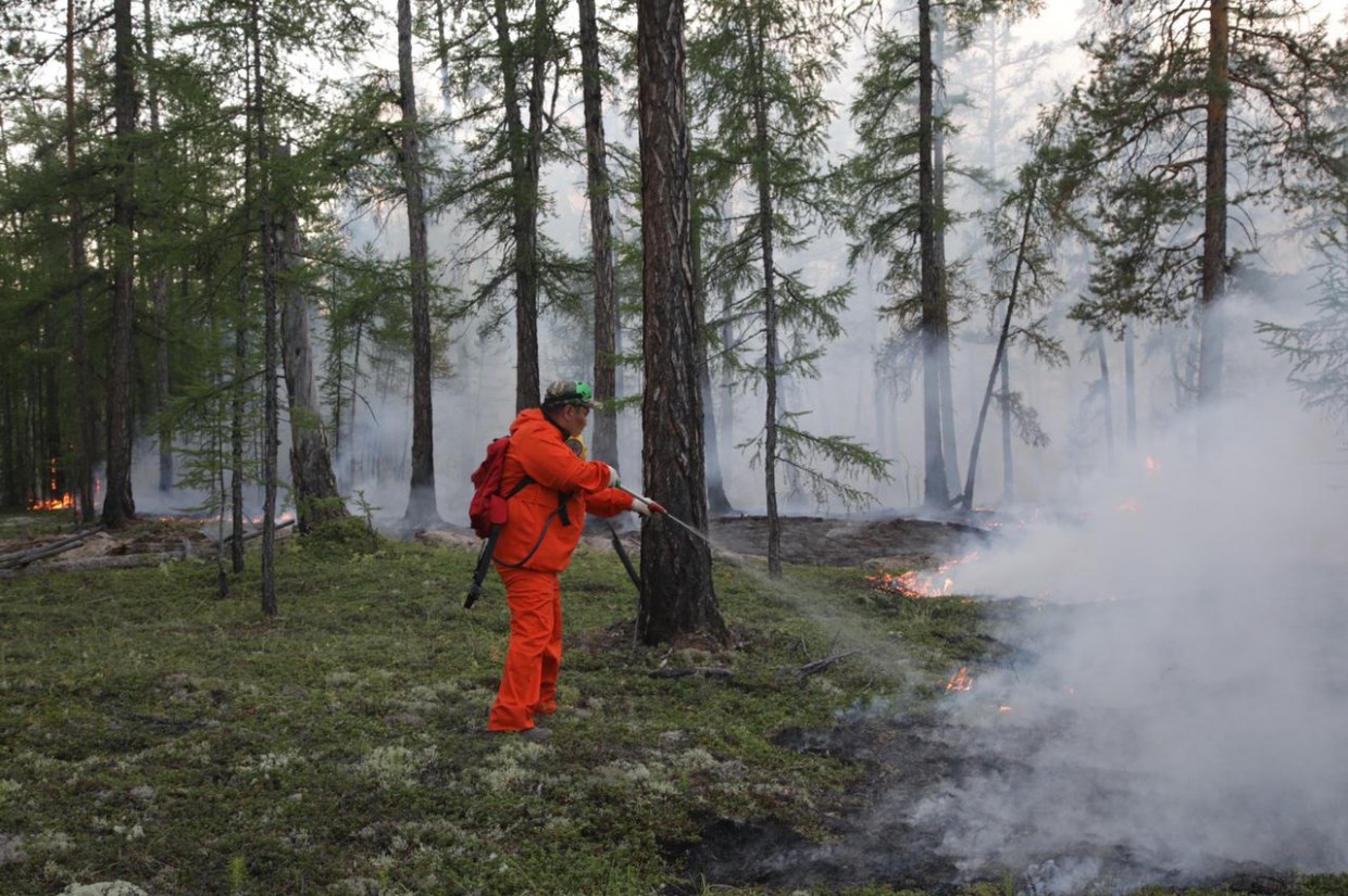 Федштаб обратил внимание Якутии на несвоевременное предоставление данных о лесных пожарах в республике