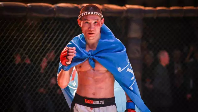 "Я могу еще дать фору молодым!". Григорий Попов одержал победу в главном бою казахстанской лиги NFC