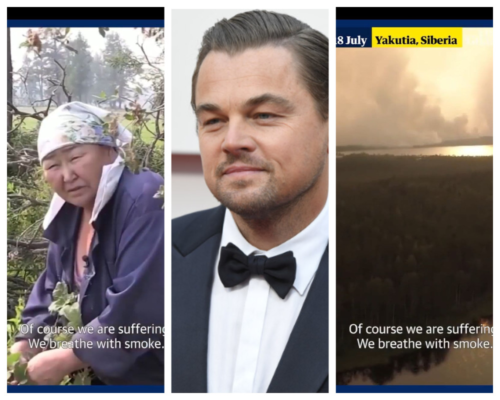 Ди Каприо опубликовал пост о пожарах в Якутии