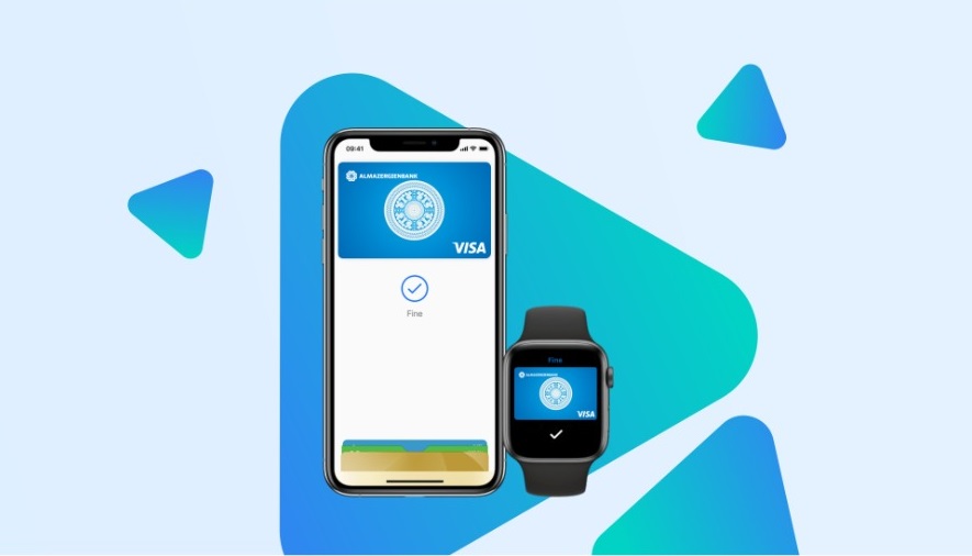 АЭБ подключил бесконтактную оплату смартфоном по корпоративным картам Visa