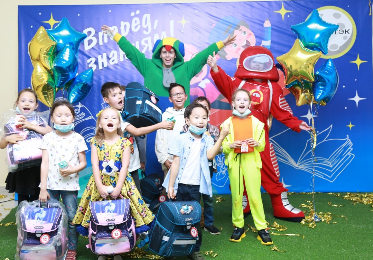 Команда ЯТЭК подарила праздник первоклашкам