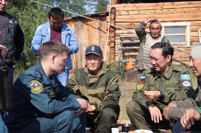 Айсен Николаев: «Мы уже потушили вдвое больше очагов, чем за весь прошлый год»