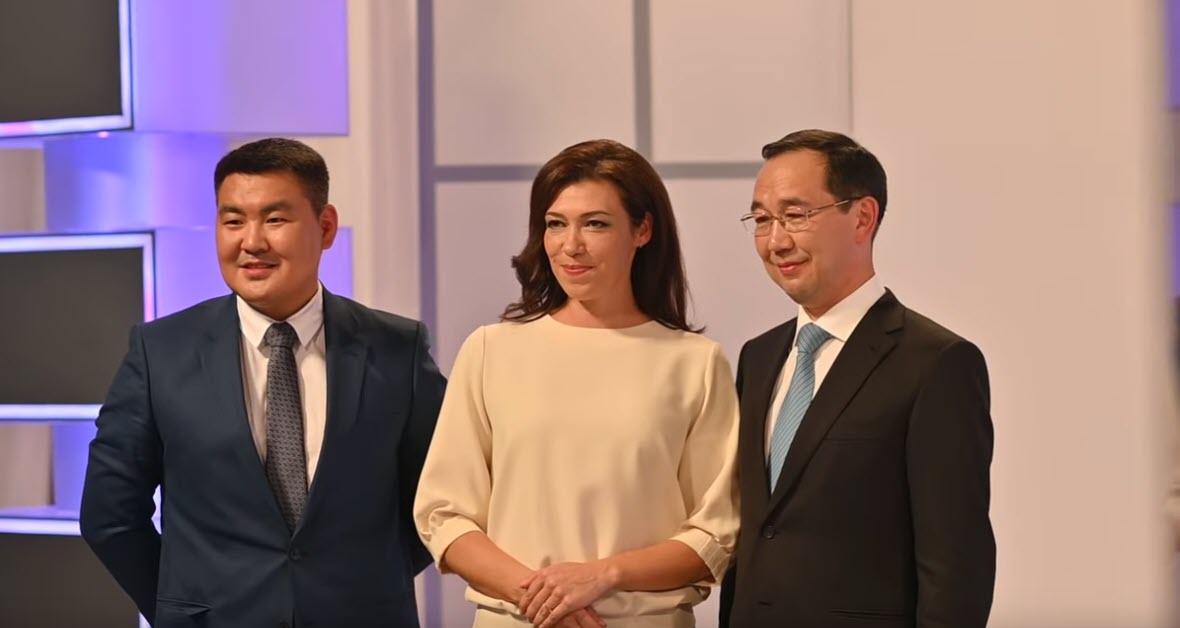 В очередном выпуске "Айсблога" показали, что происходит за кадром "Прямой линии с Айсеном Николаевым"