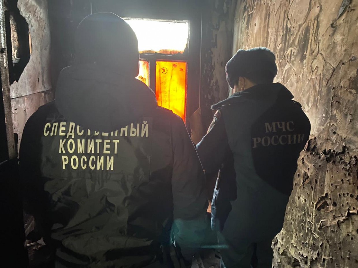 По факту гибели двух человек в Верхневилюйском районе Якутии возбуждено уголовное дело