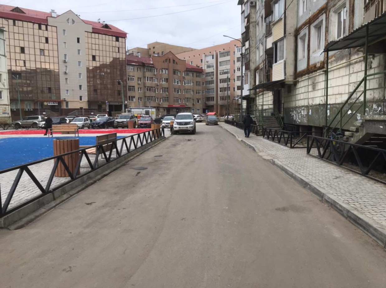 В Якутске завершено благоустройство 8 дворовых территорий