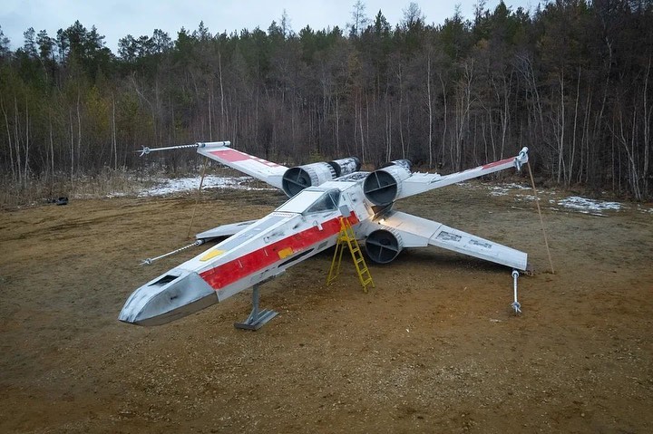 Да пребудет с вами сила! В парке Якутска корабль повстанцев заменил разрушенный звездолет из "Мандалорца"