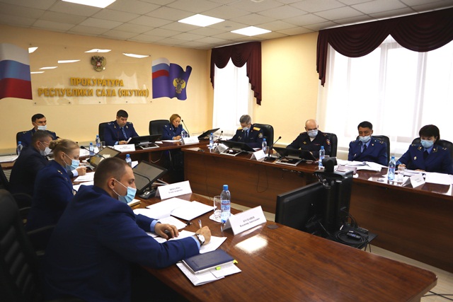 В прокуратуре республики состоялось заседание коллегии