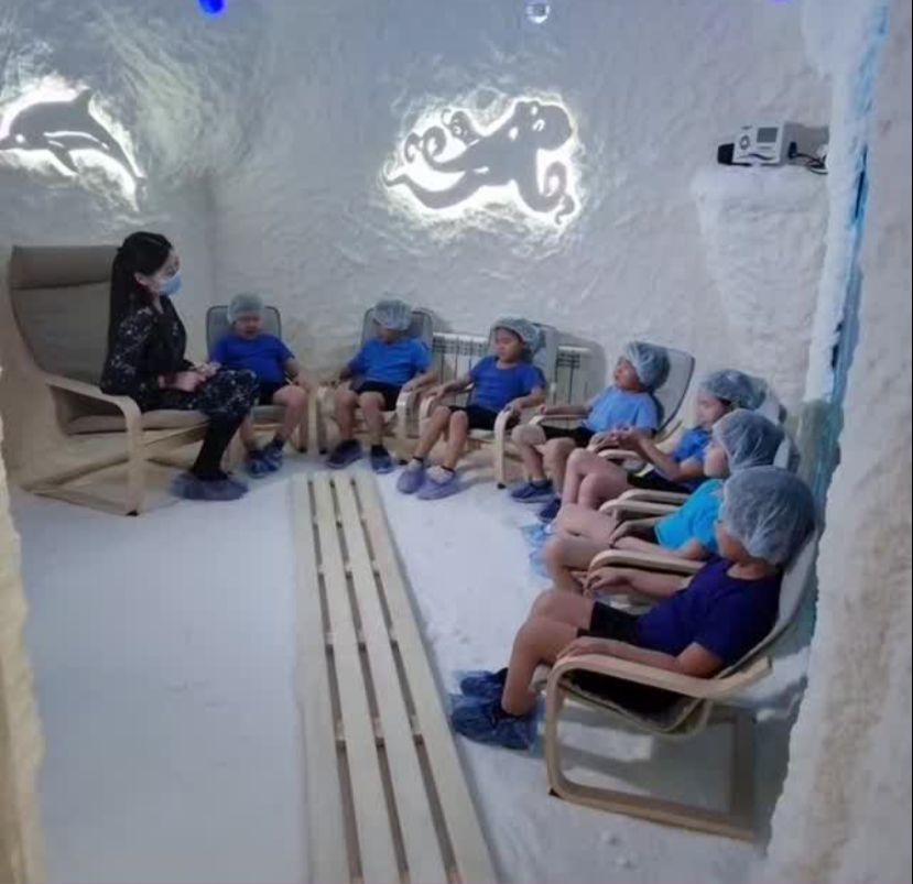 В детсадах Сунтарского наслега открыты соляные комнаты для проведения галотерапии