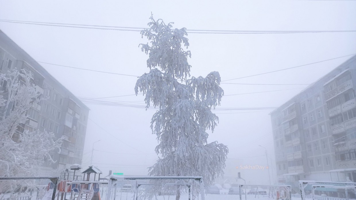 В Якутске 10 раз отмечалась температура 60 градусов мороза