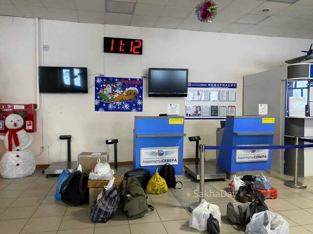 Жители Себян-Кюеля, застрявшие в Якутске, не смогут отметить дома Новый год